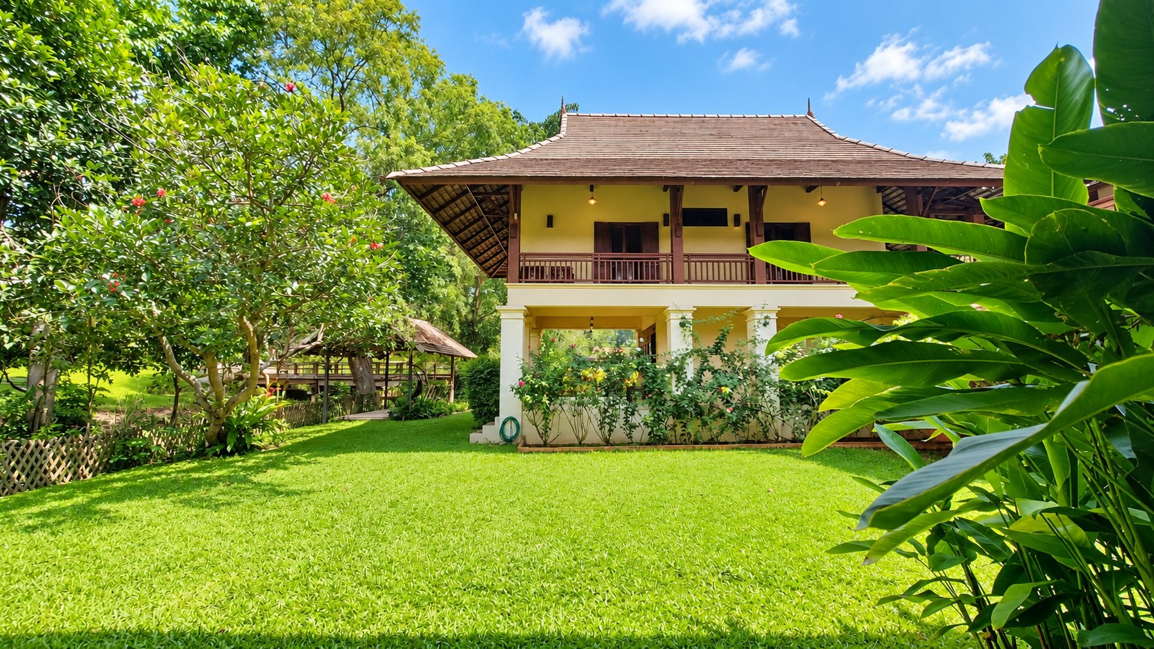 Thai-Style Streamside Home