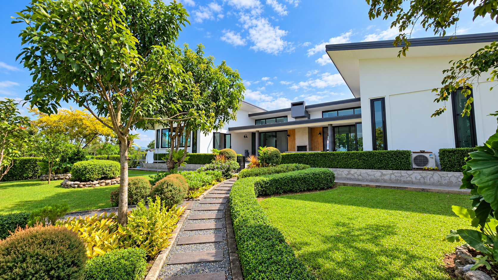 HS 077 · SPACE • PRIVACY • NATURE  Single-Storey Residence | Doi Saket, Chiang Mai · ใกล้เทศบาลตำบลป่าป้อง ดอยสะเก็ด เชียงใหม่ · ภาพที่ 2