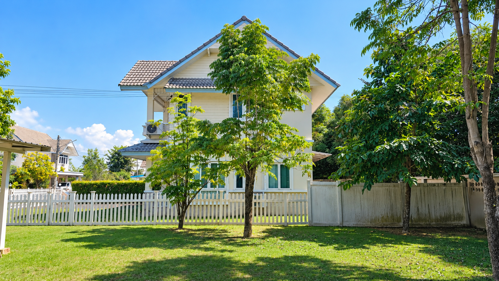 HR 040 · HR 040 บ้านเดี่ยว 2 ชั้น สไตล์ Cottage พร้อมสวนส่วนตัว ให้เช่าและขาย | นนนิภา แม่โจ้ · หมู่บ้าน นนนิภา แม่โจ้ สันทราย เชียงใหม่ · ภาพที่ 2