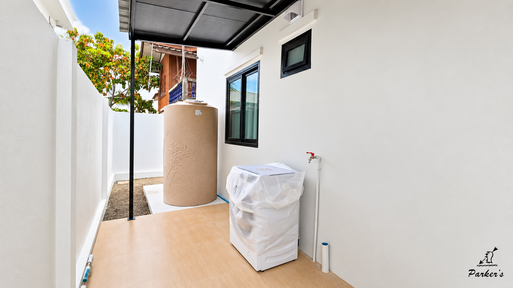 HS 008 · HS 008 A Perfect Home for a Warm Family Beginning · บ้านนอกโครงการ ตำบลสันผักหวาน หางดง เชียงใหม่ · ภาพที่ 5